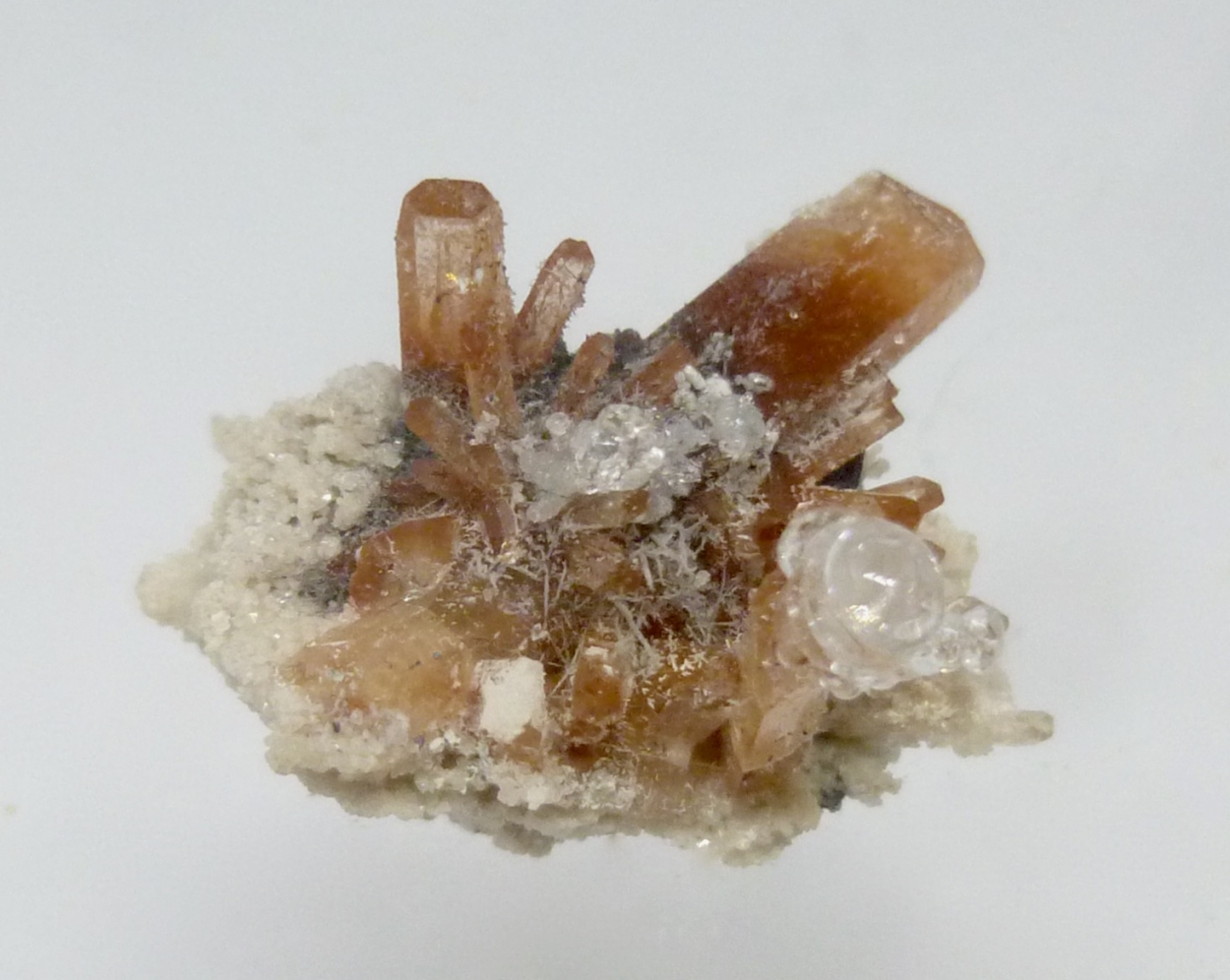 Topaz Hyalite Opal & Rutile