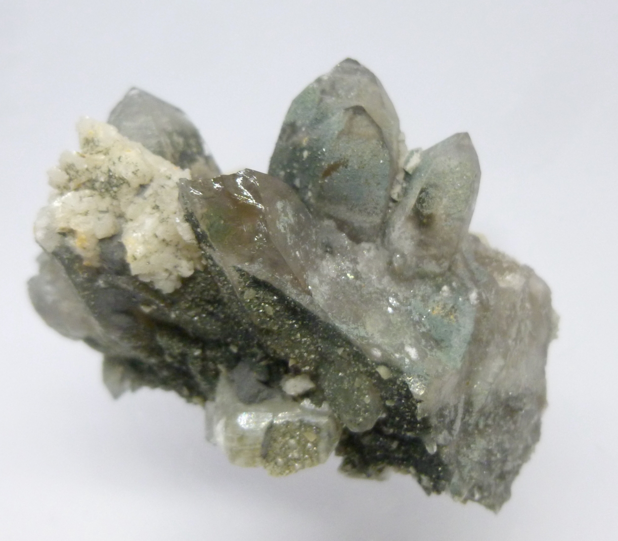 Smoky Quartz Dolomite & Chlorite