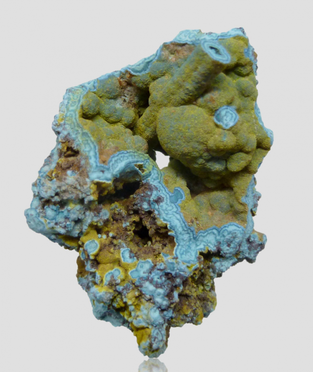 Mottramite & Chrysocolla