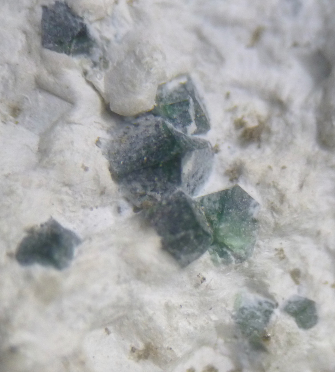 Andradite Var Demantoid & Asbestos