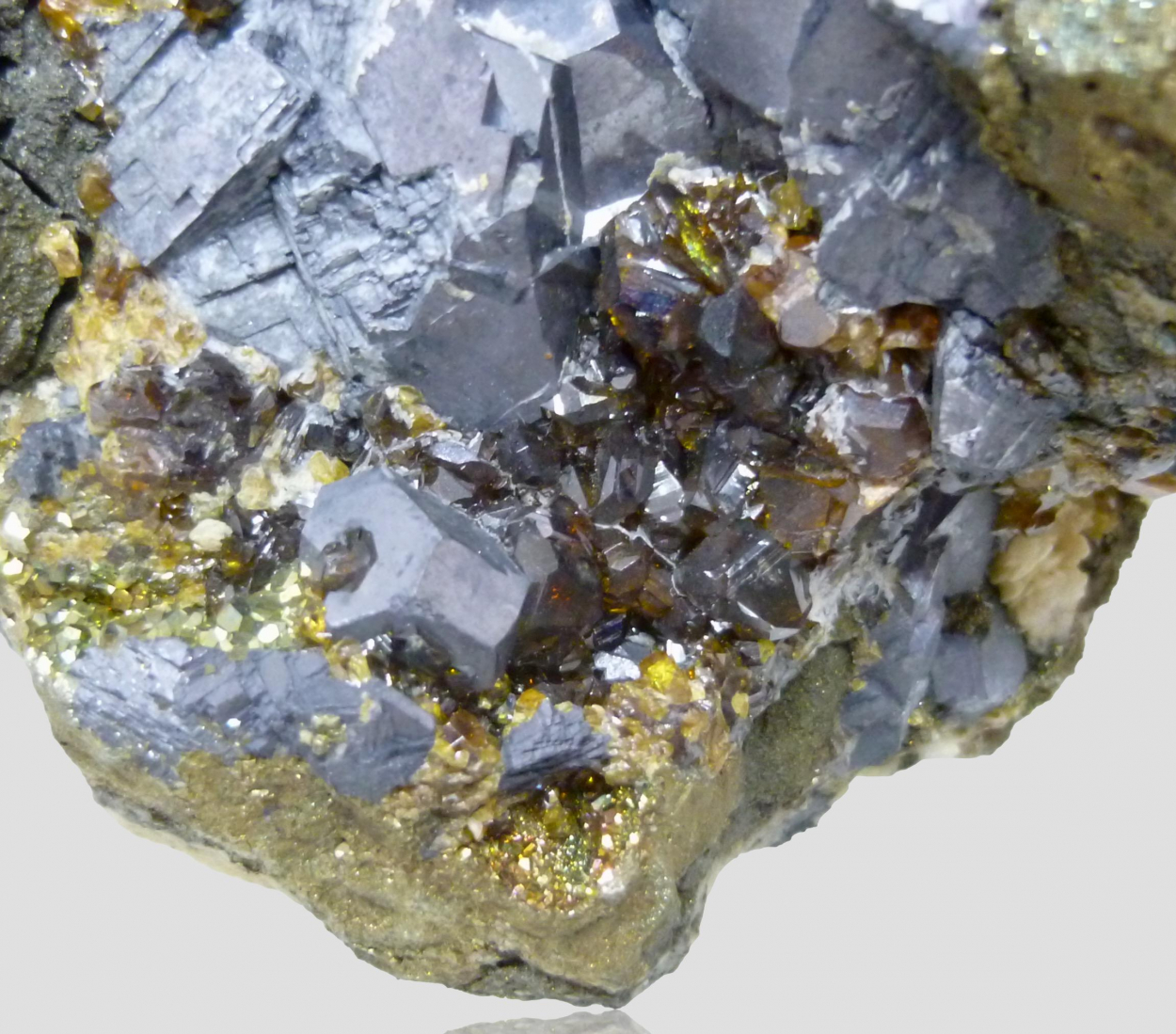 Galena Sphalerite & Pyrite