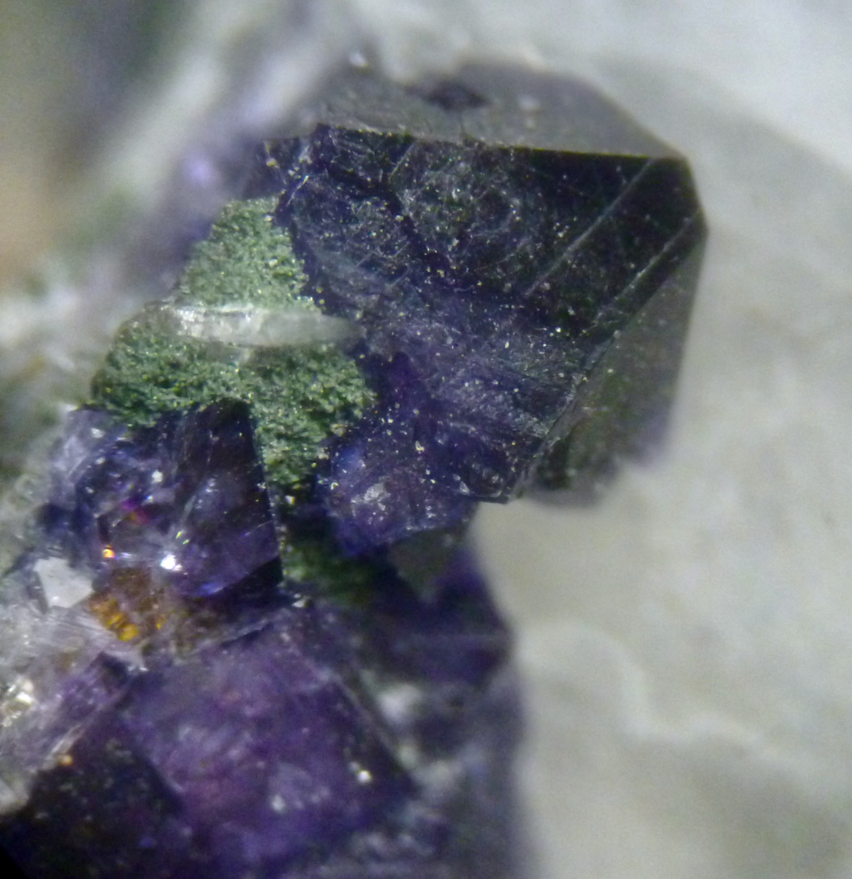 Fluorite Baryte & Chalcopyrite