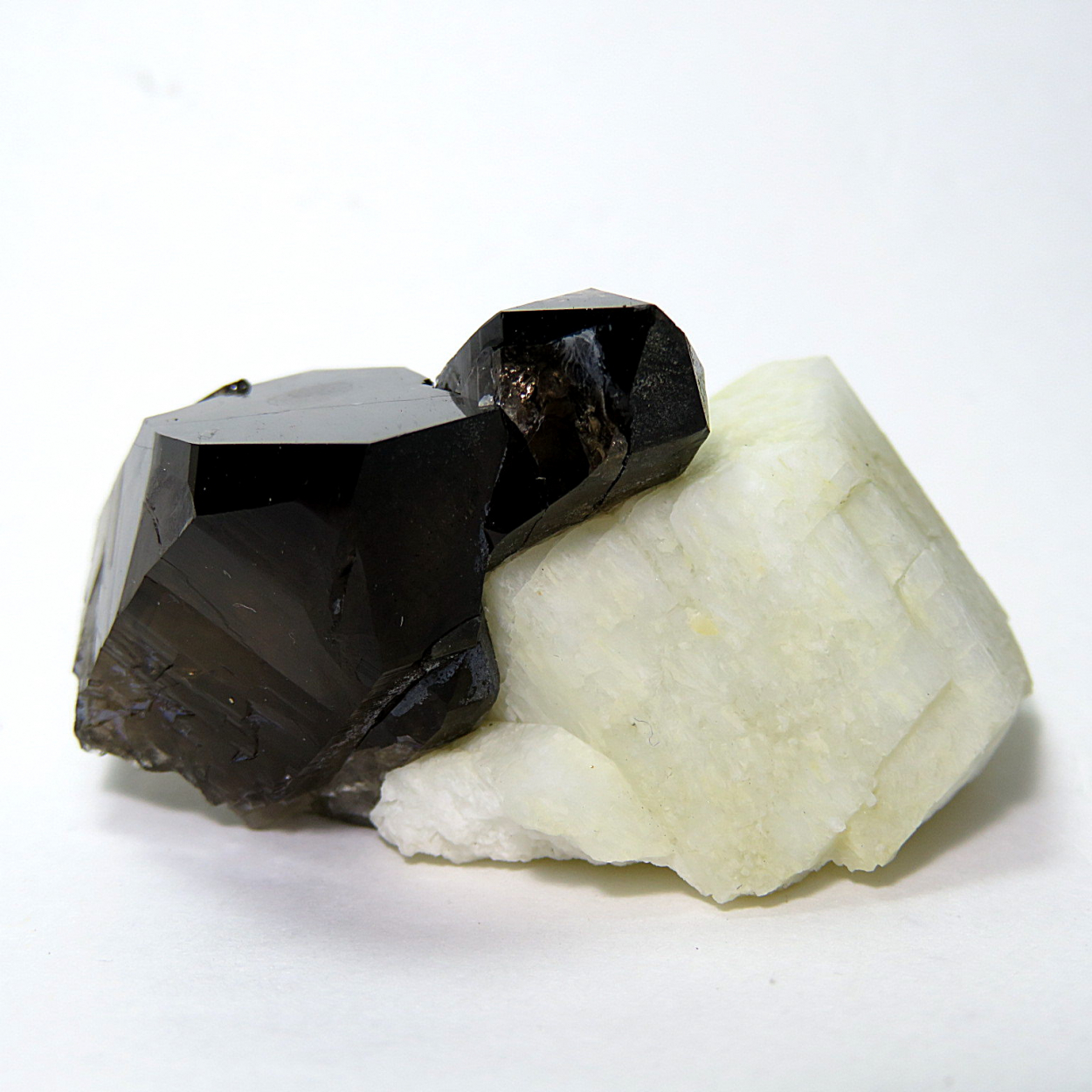 Smoky Quartz & Microcline