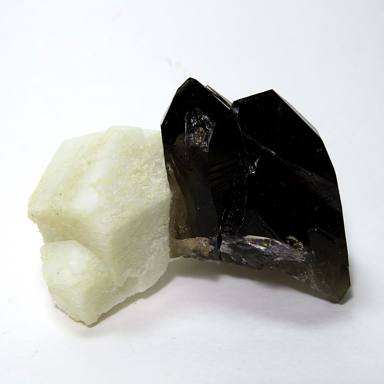 Smoky Quartz & Microcline