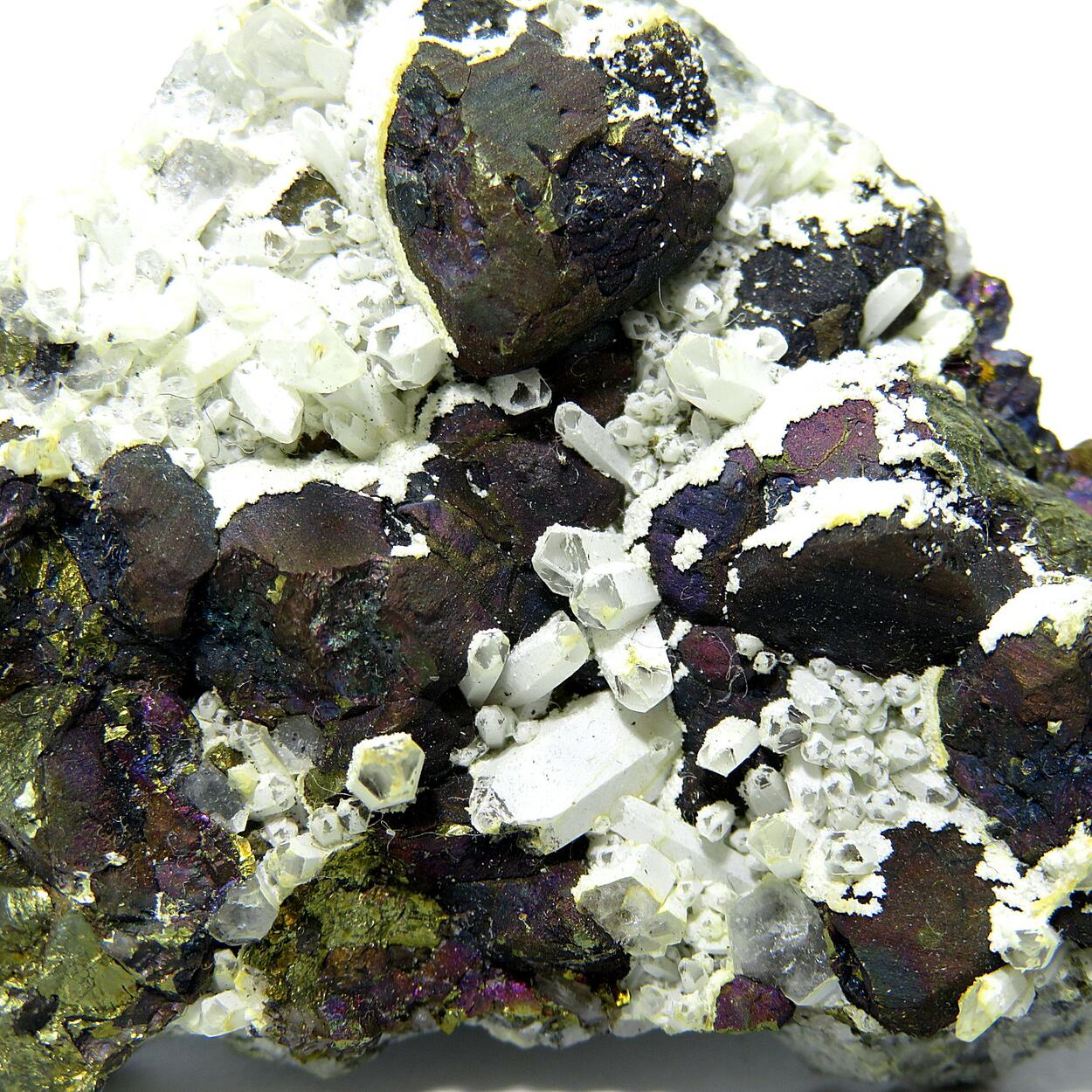 Chalcopyrite & Quartz