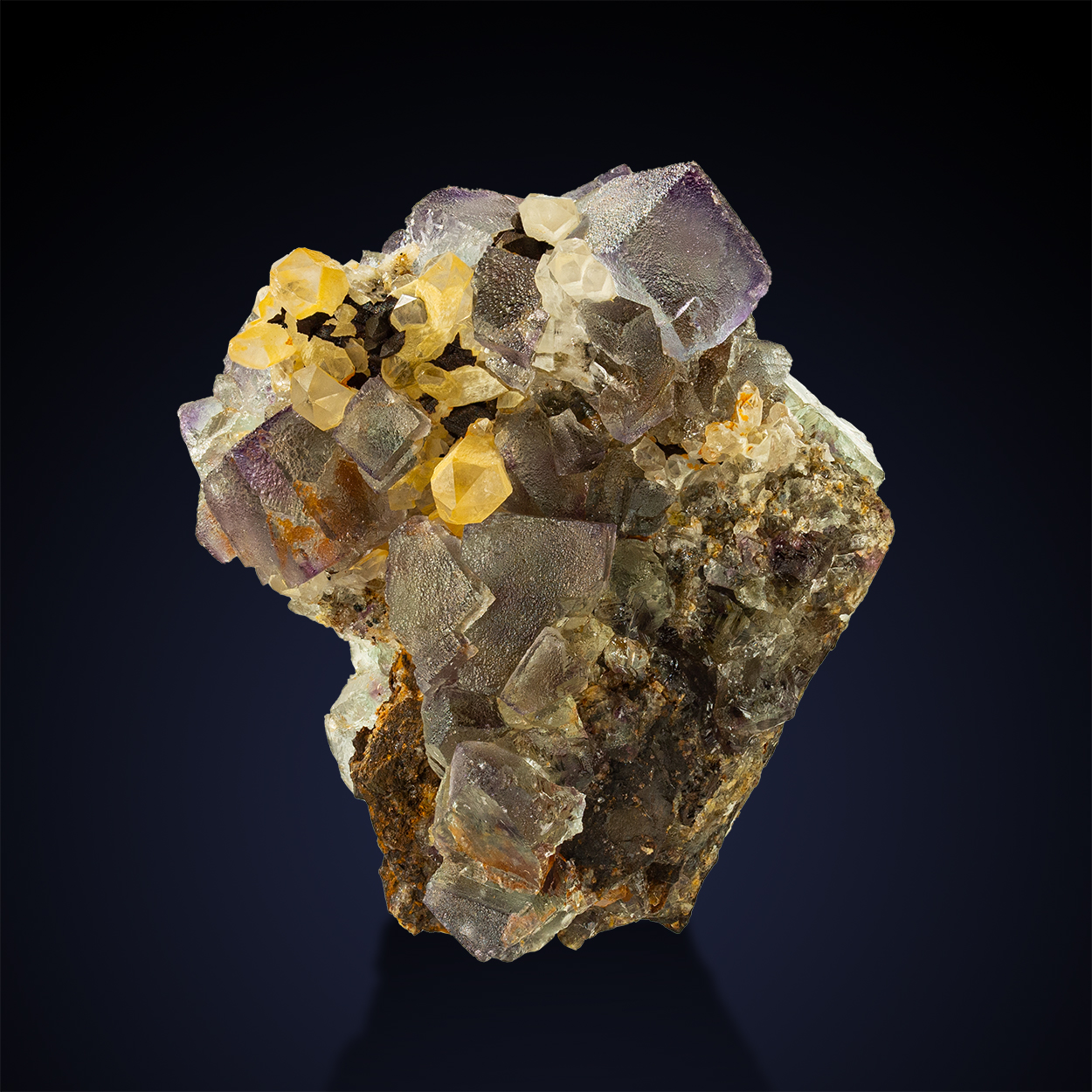 Fluorite & Quartz