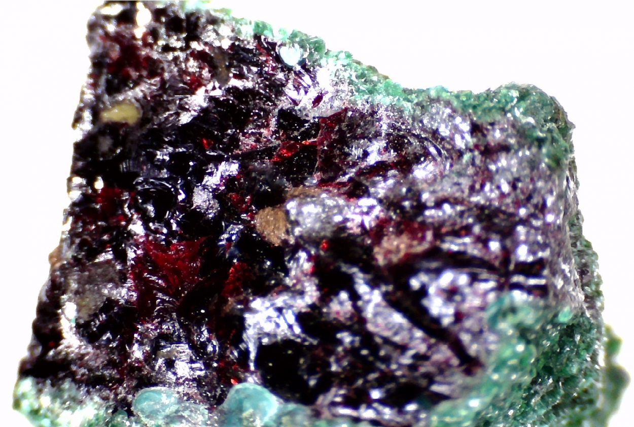 Kolymite Cuprite & Malachite