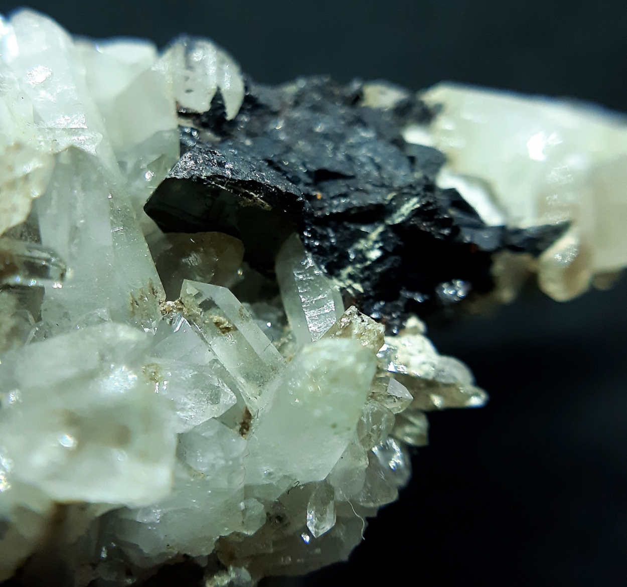 Cassiterite Quartz Fluorite & Siderite