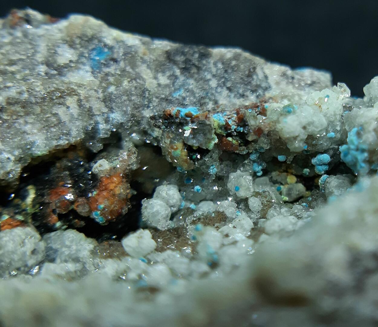 Duftite Plancheite Willemite & Quartz