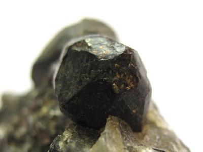 Andradite With Mica & Quartz