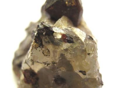 Andradite With Mica & Quartz