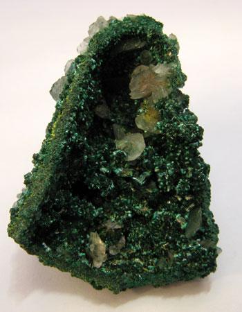 Brochantite & Calcite