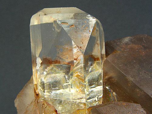 Topaz In Quartz