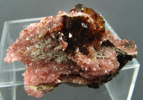 Shigaite Rhodochrosite & Gageite