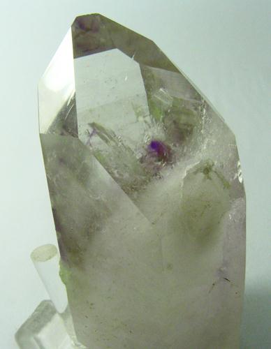 Amethyst With Prehnite