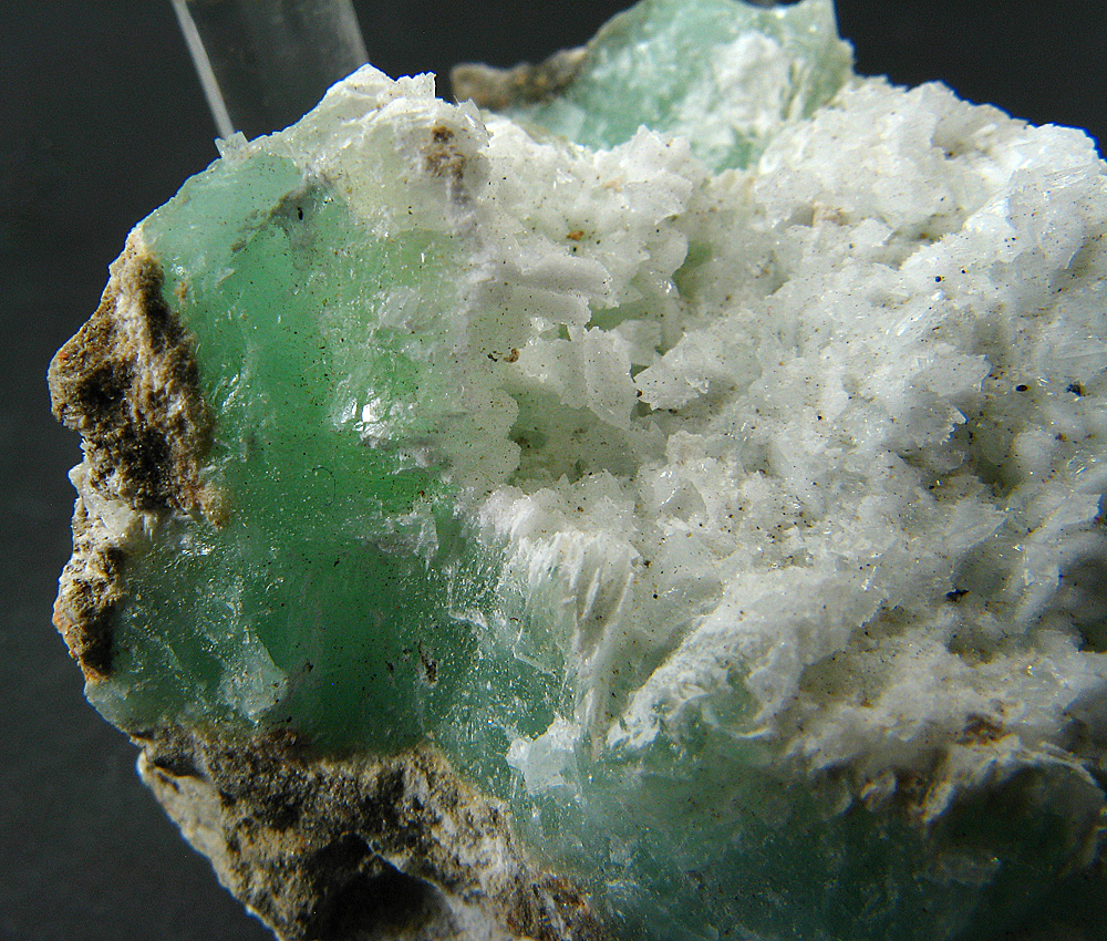 Hydrozincite Over Tarbuttite