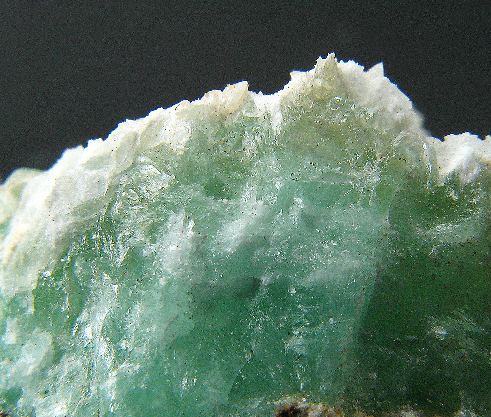 Hydrozincite Over Tarbuttite