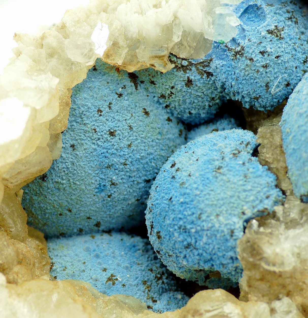 Shattuckite & Quartz