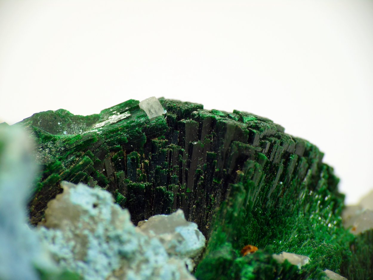 Malachite Plancheite & Quartz