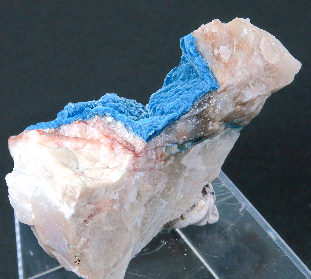 Plancheite & Shattuckite On Quartz