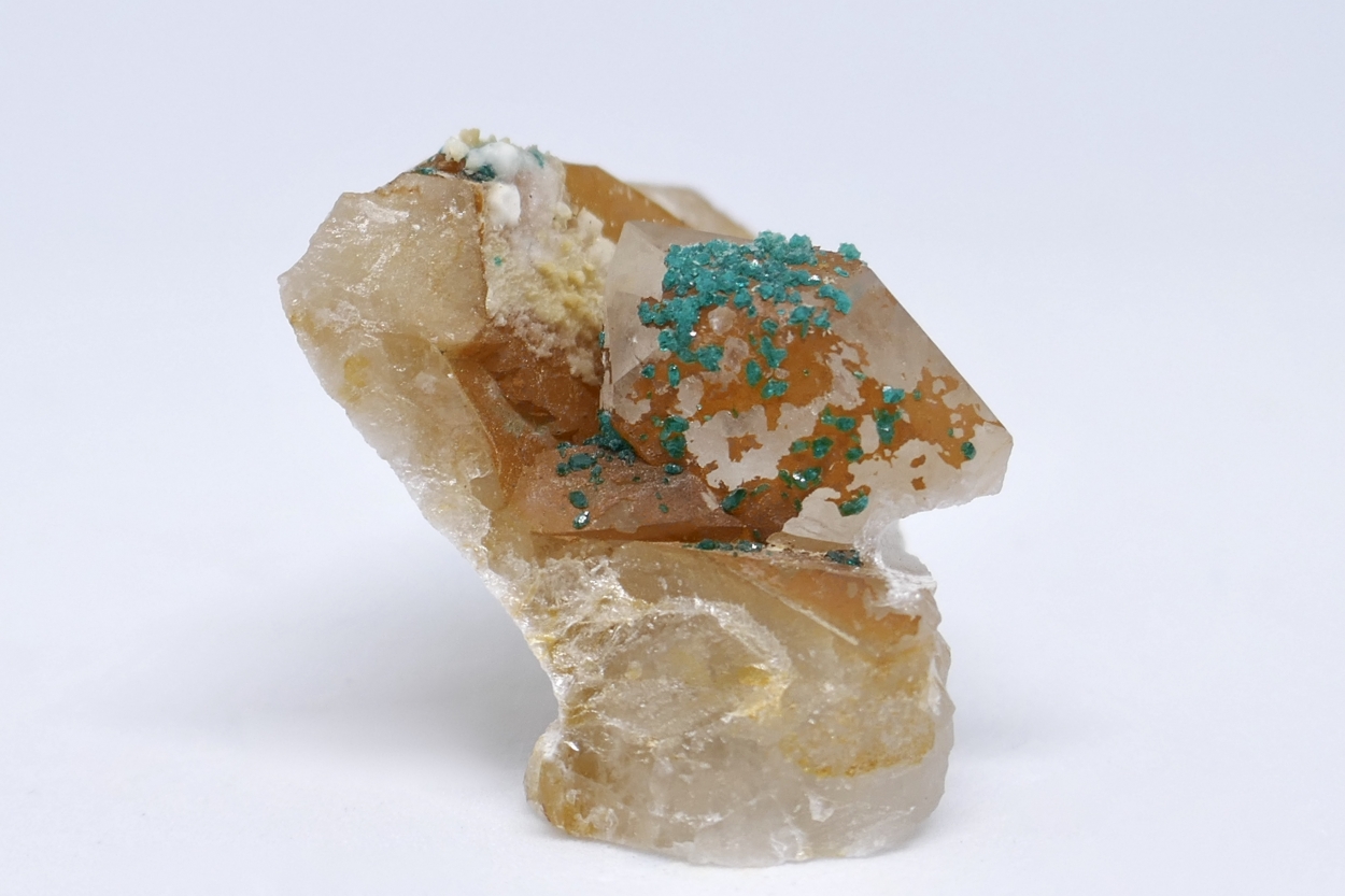 Dioptase On Quartz