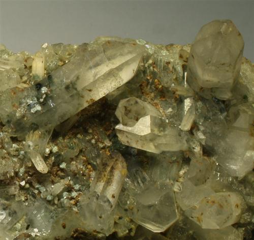 Quartz With Cacoxenite & Chlorite