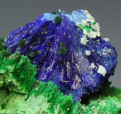 Azurite Malachite Olivenite & Conichalcite