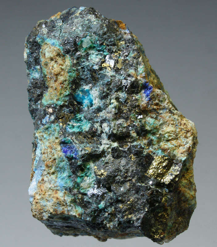 Caledonite Cerussite Linarite Chalcopyrite