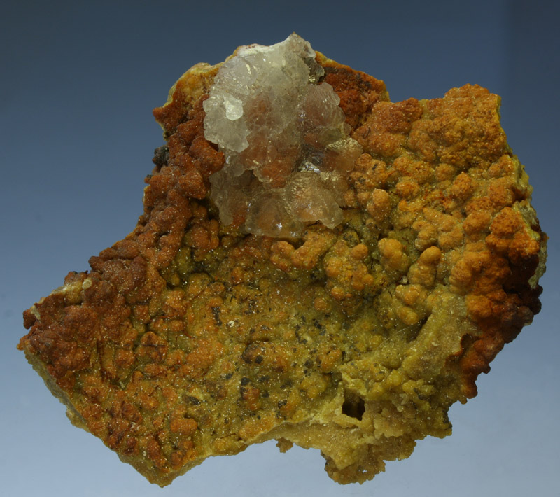 Calcite & Smithsonite With Greenockite & Galena Inclusions