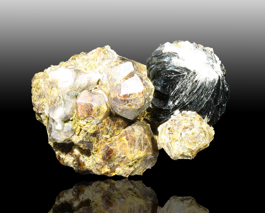 Hematite Var Iron Rose & Andradite