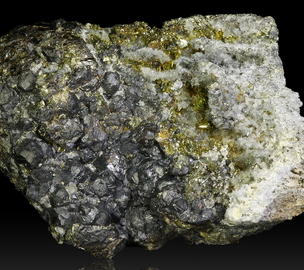 Pyrite Psm Chalcopyrite & Sphalerite