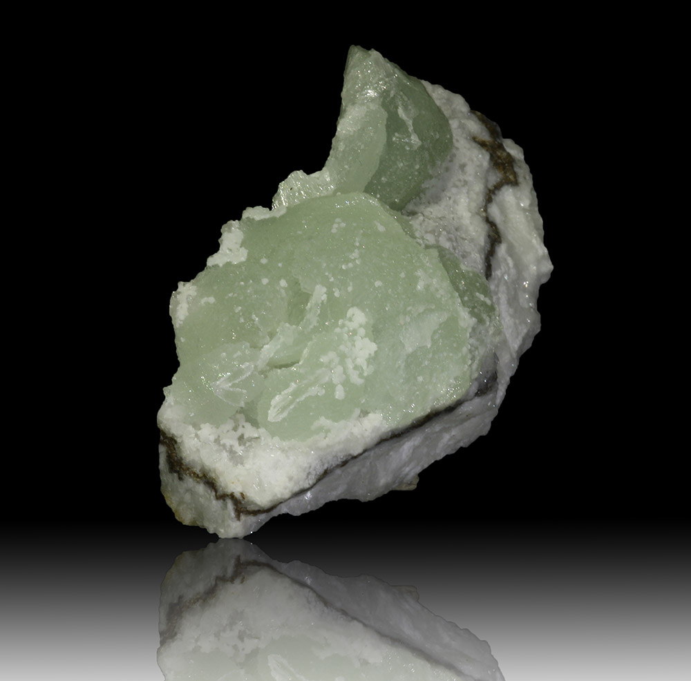 Adamite On Calcite