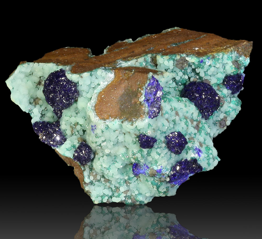 Azurite Smithsonite & Adamite