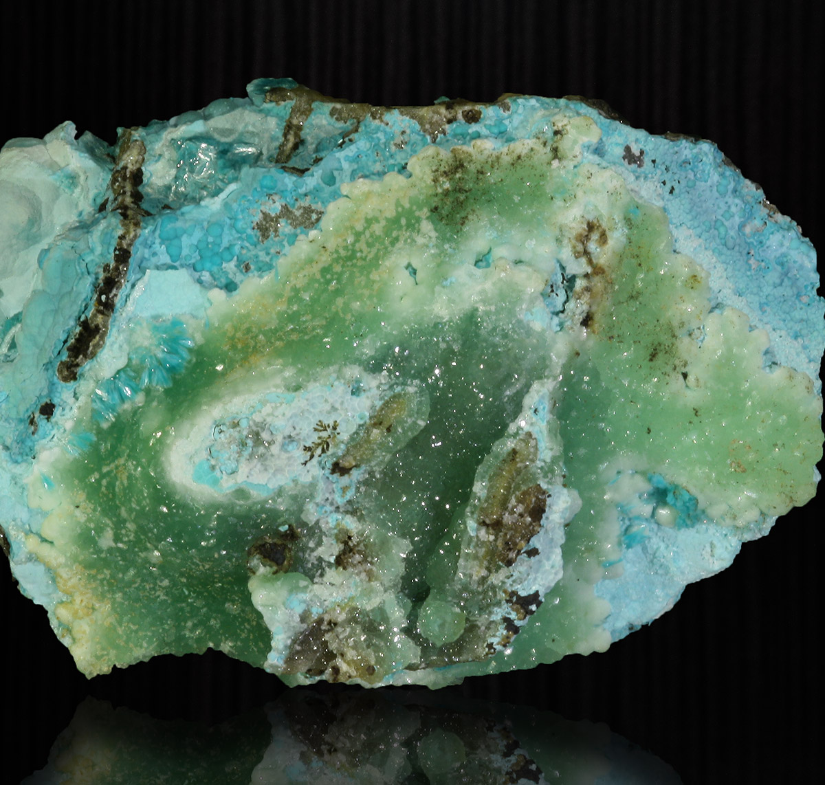 Chrysocolla Aurichalcite & Smithsonite