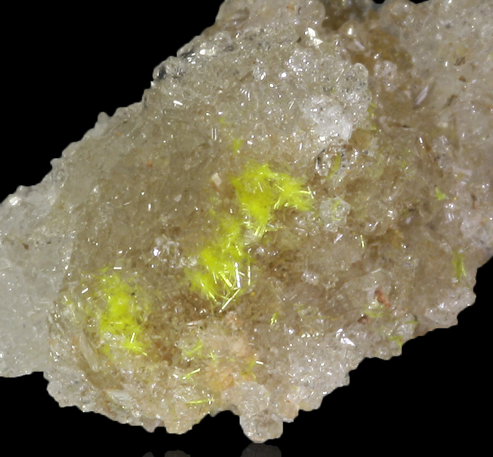 Sklodowskite & Gypsum