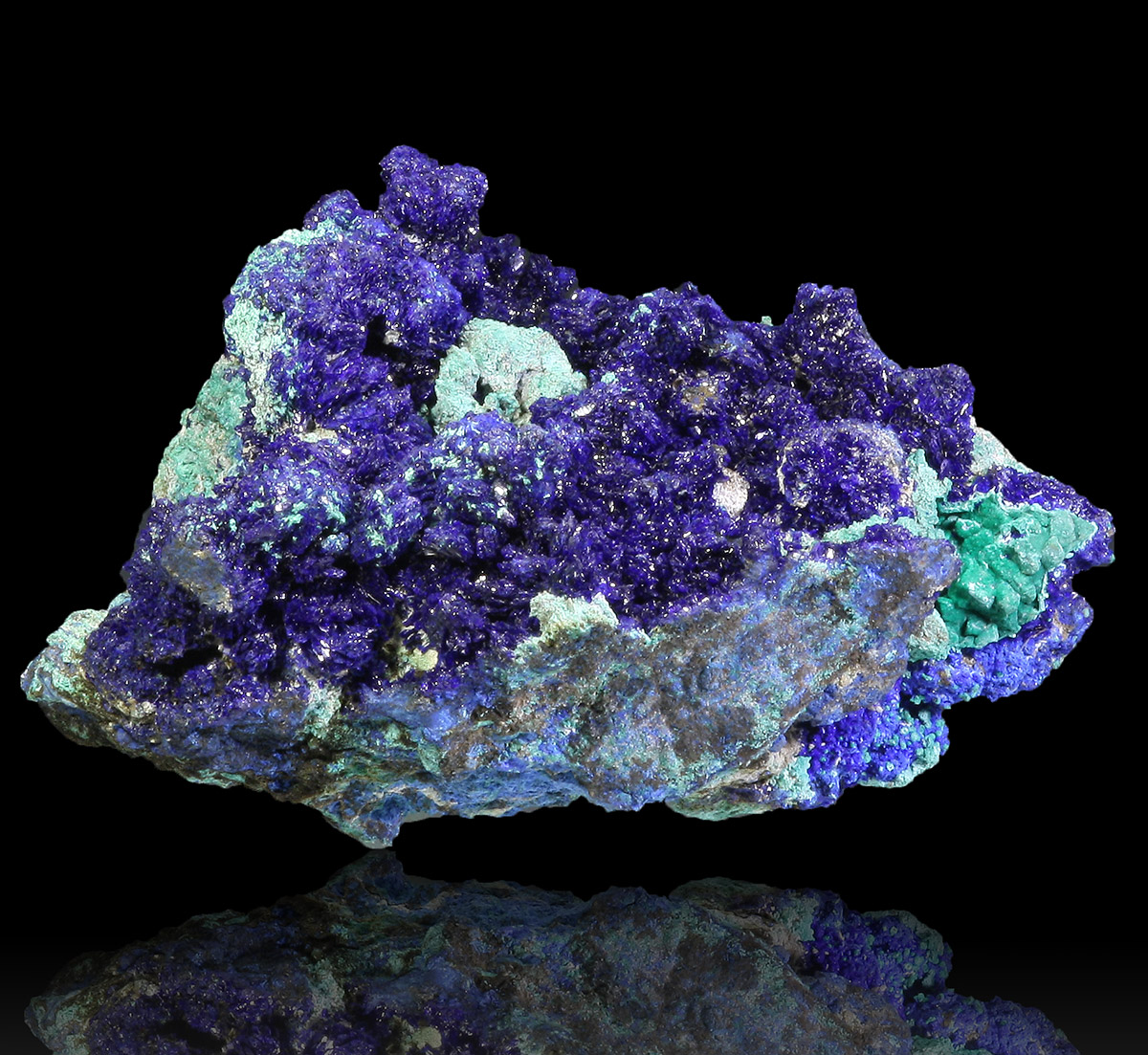 Azurite & Conichalcite