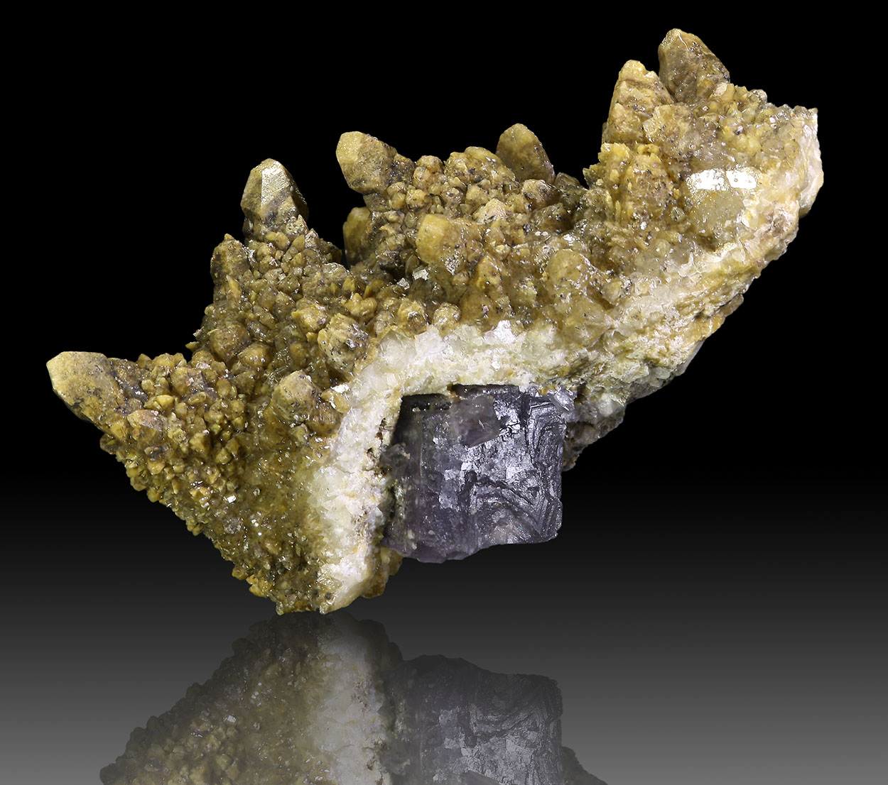 Calcite Fluorite & Gypsum