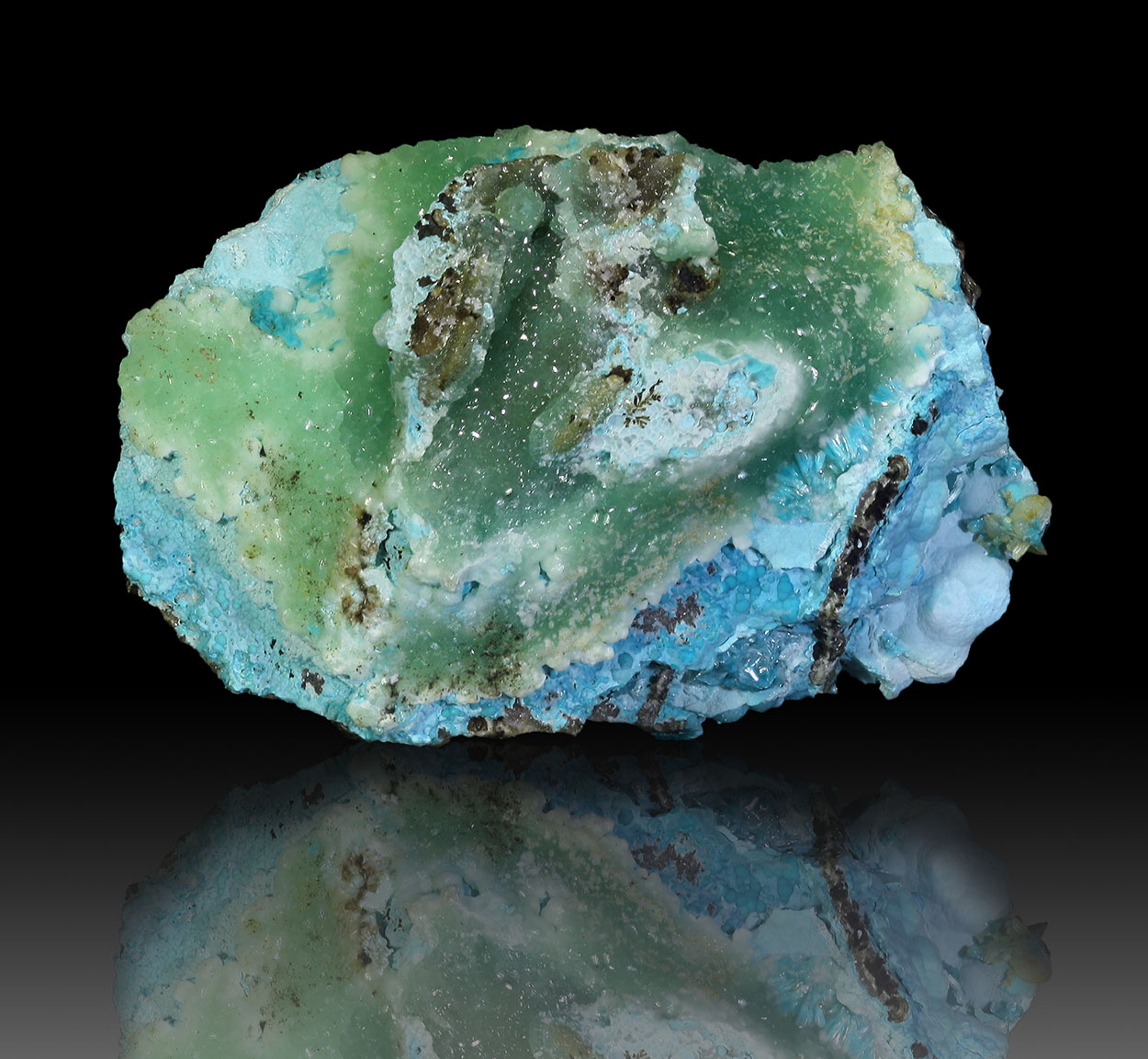 Chrysocolla Smithsonite & Aurichalcite