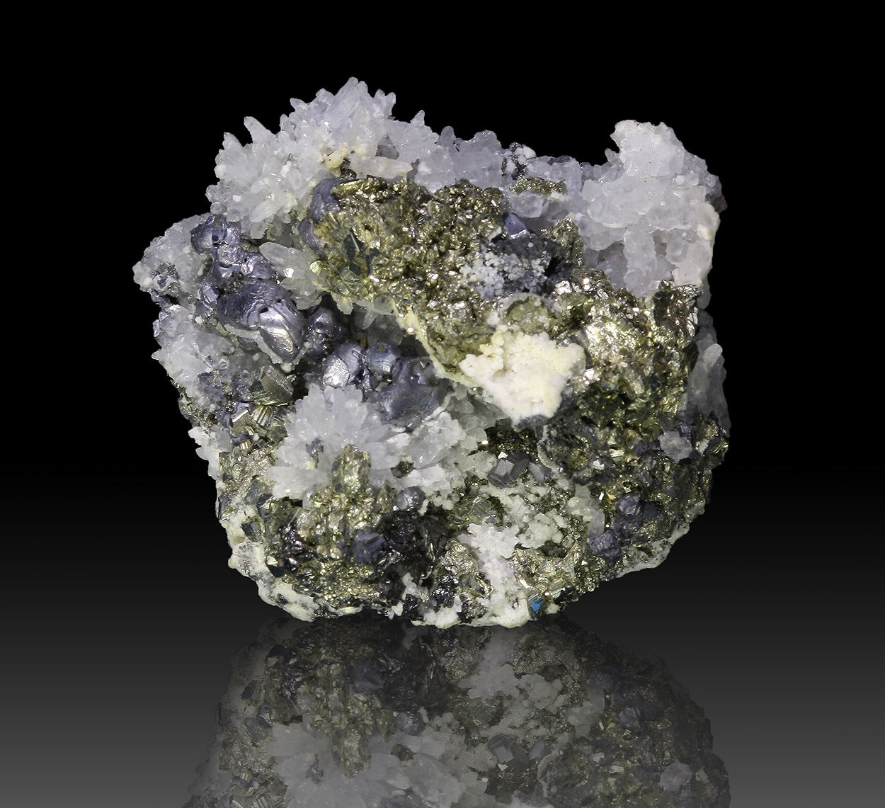 Galena Pyrite Quartz Calcite & Sphalerite