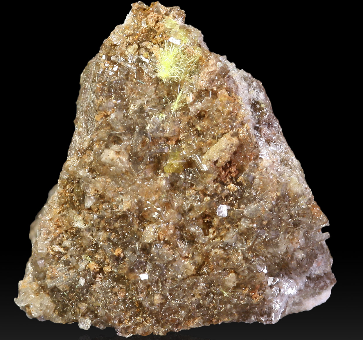 Sklodowskite & Gypsum