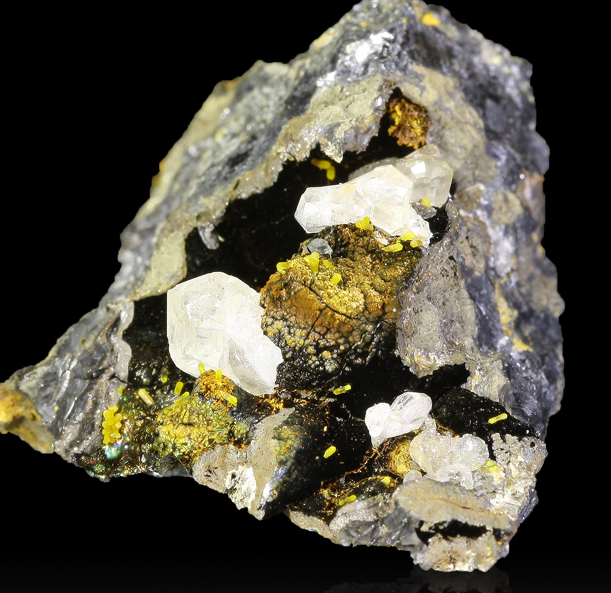 Cerussite & Mimetite