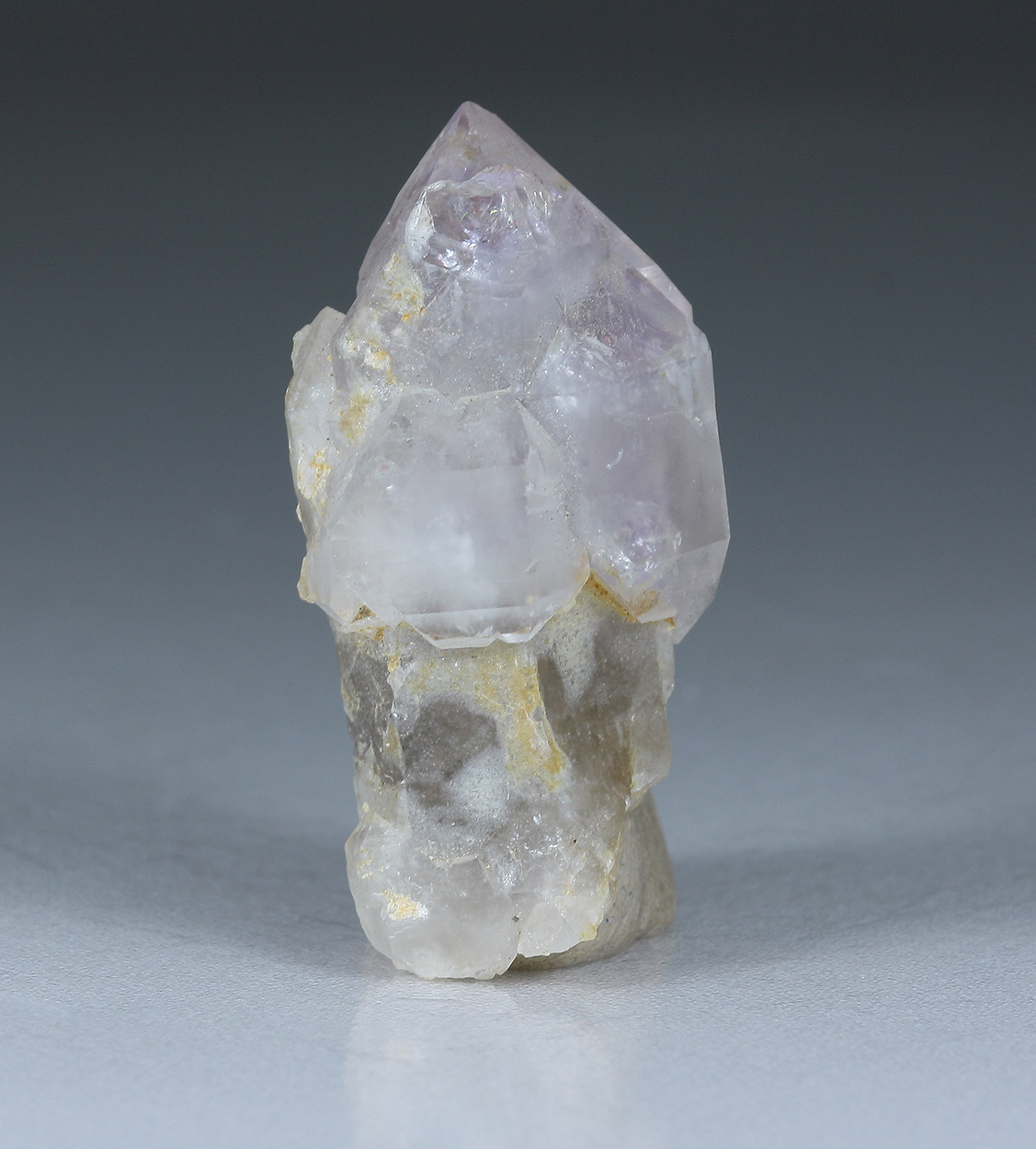 Amethyst Sceptre & Smoky Quartz