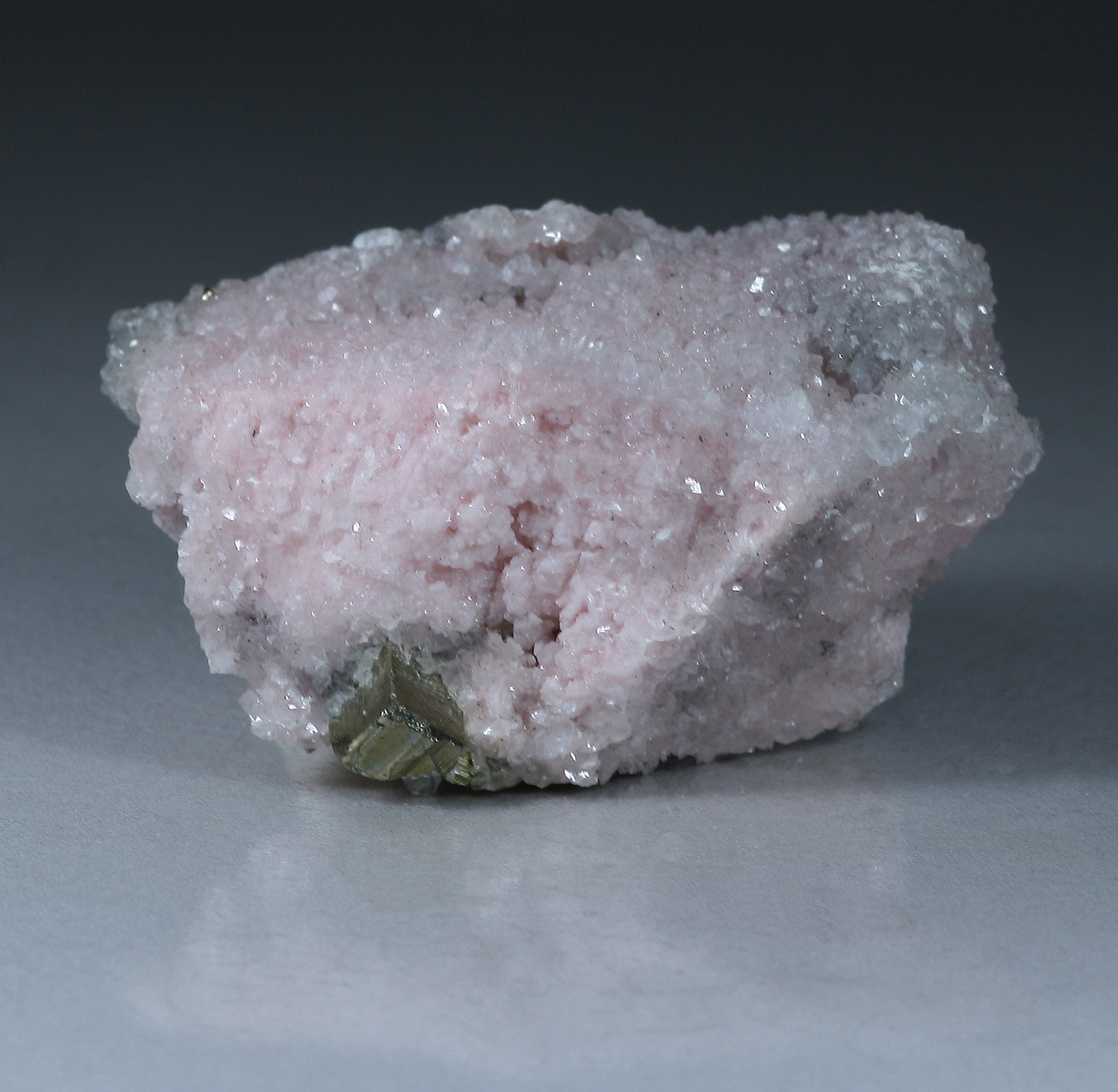 Rhodochrosite Psm Calcite & Pyrite