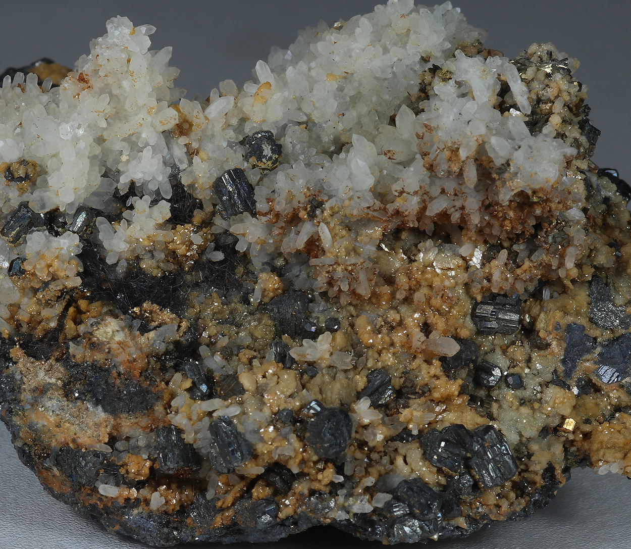 Bournonite Siderite & Quartz