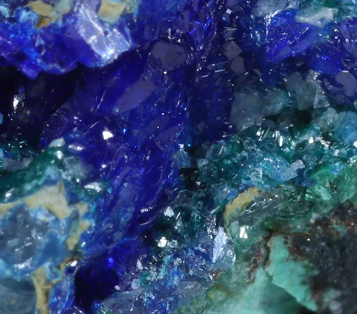 Linarite & Brochantite