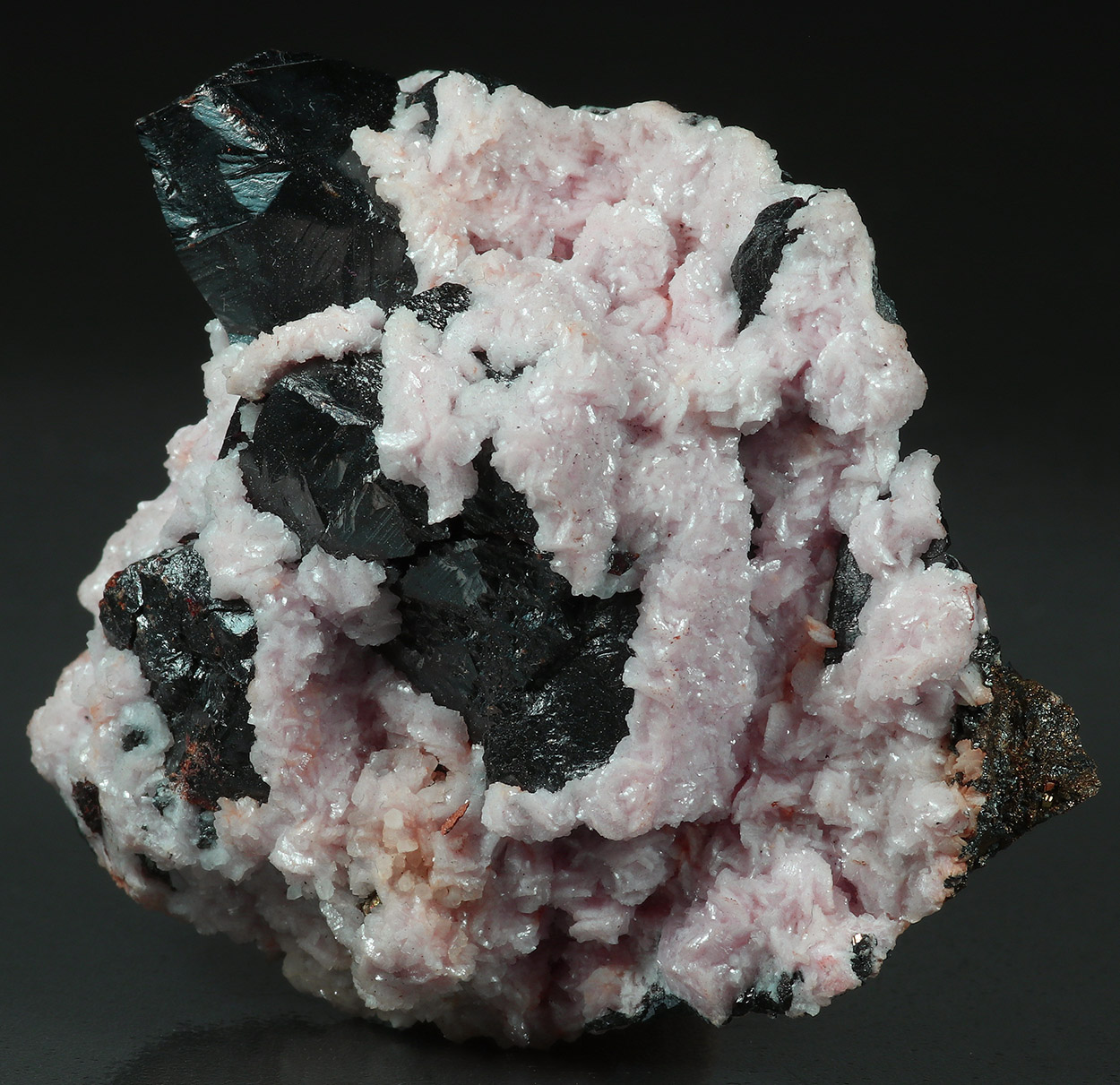 Sphalerite & Rhodochrosite