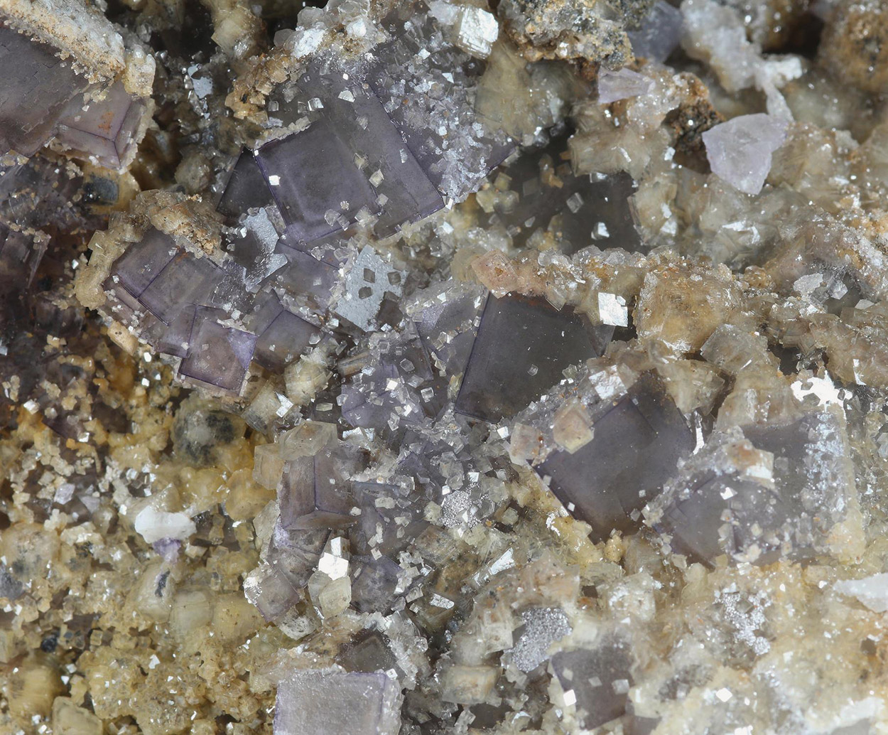 Fluorite & Calcite