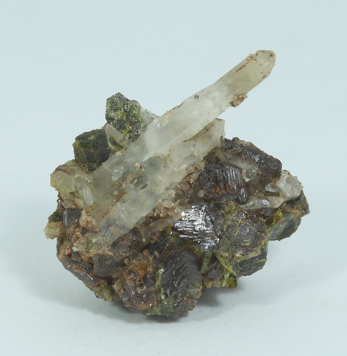 Andradite & Quartz