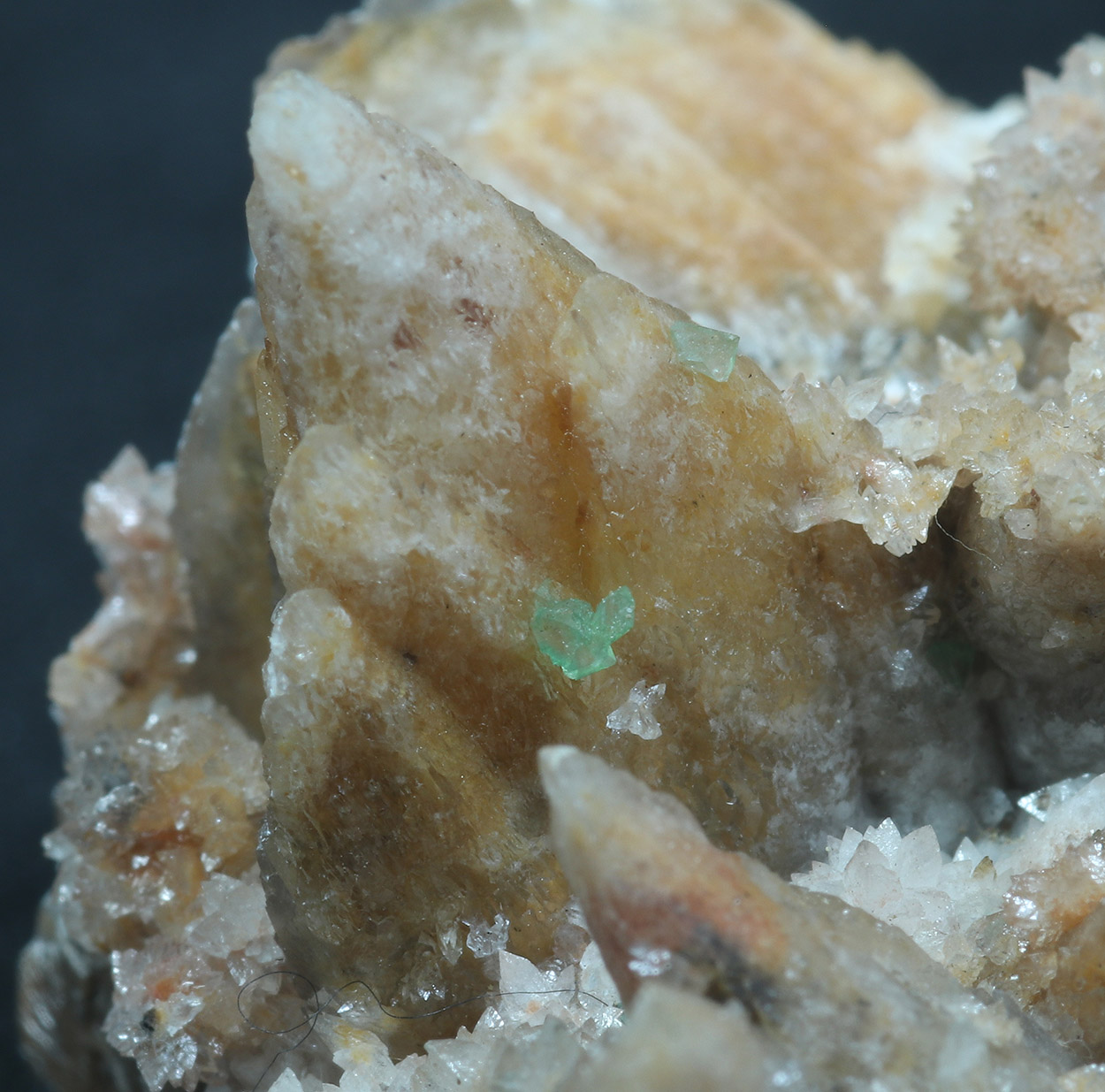 Calcite & Adamite