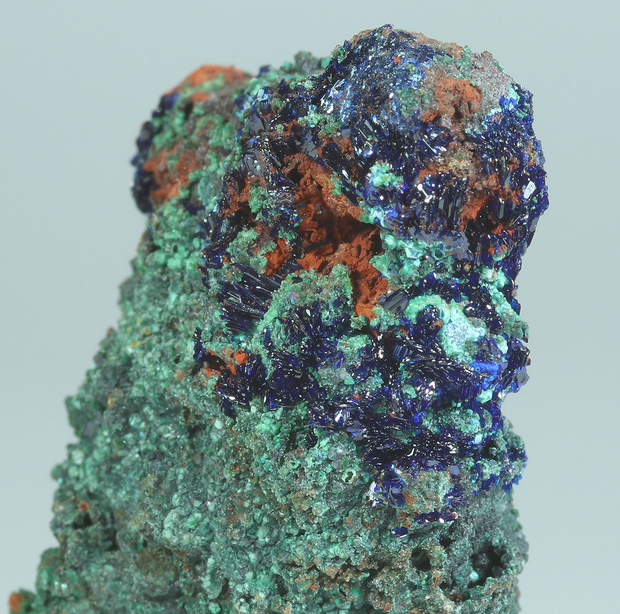 Goethite Psm Calcite Malachite Cuprite & Azurite